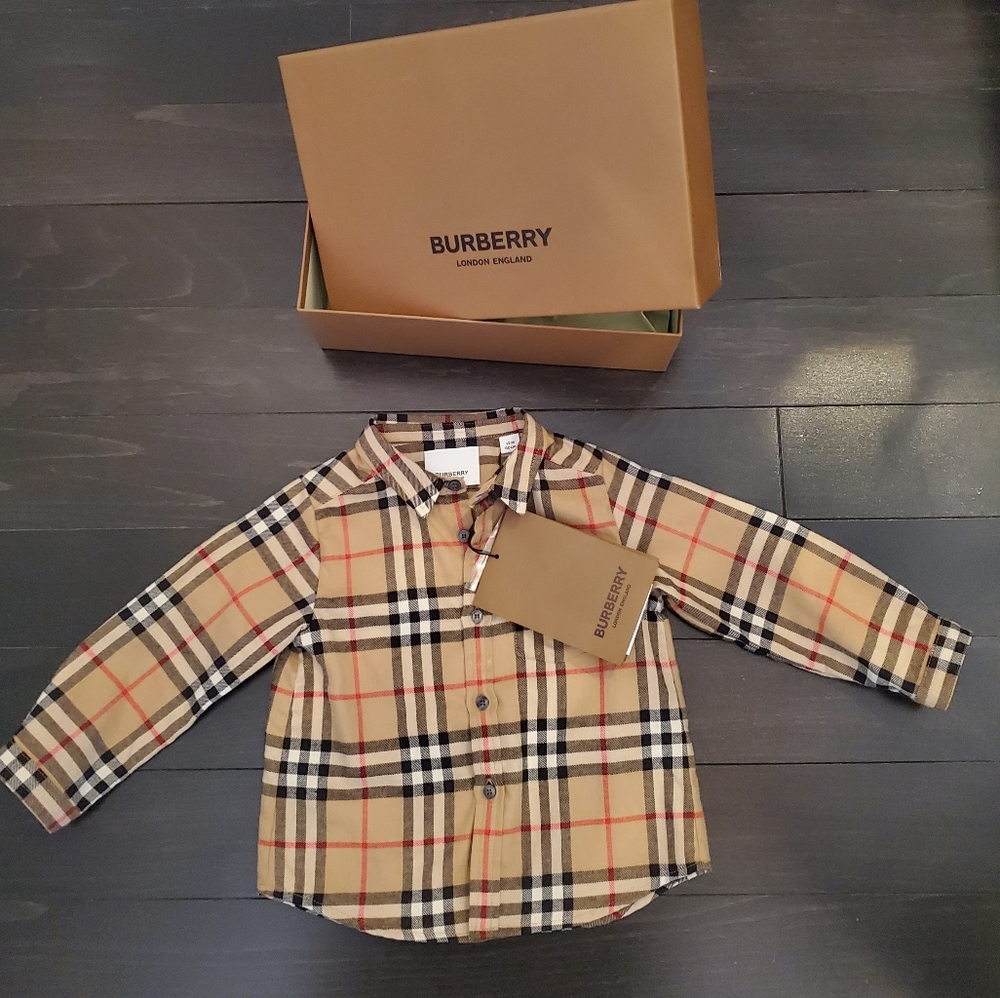 NWT Auth. Burberry shirt